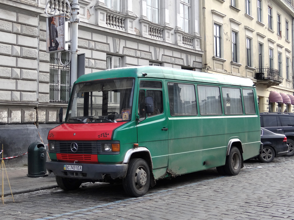 Lviv, Mercedes-Benz T2 609D # ВС 7451 ЕА