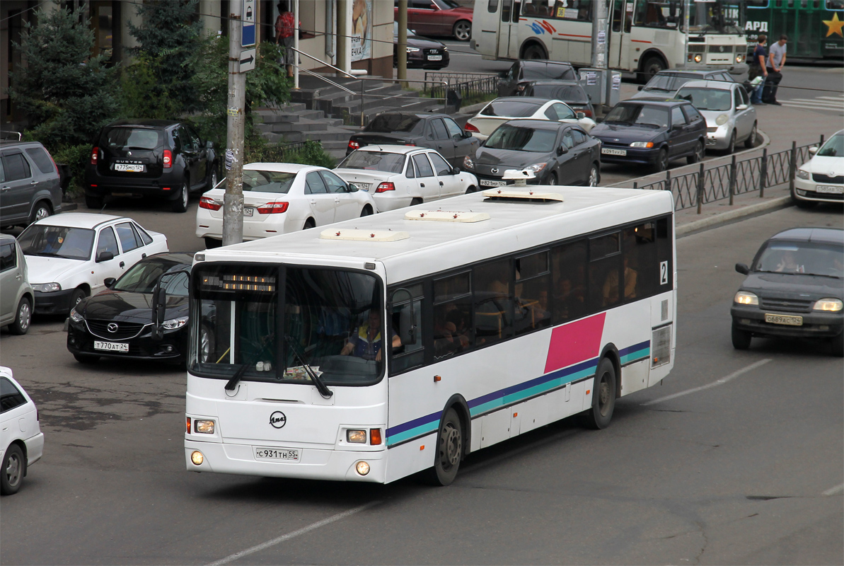 Krasnoyarsk, LiAZ-5256.53 No. С 931 ТН 55