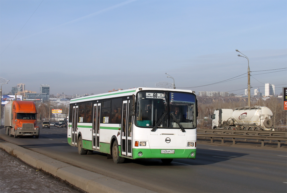 Krasnoyarsk, LiAZ-5256.36 # Т 426 НМ 124