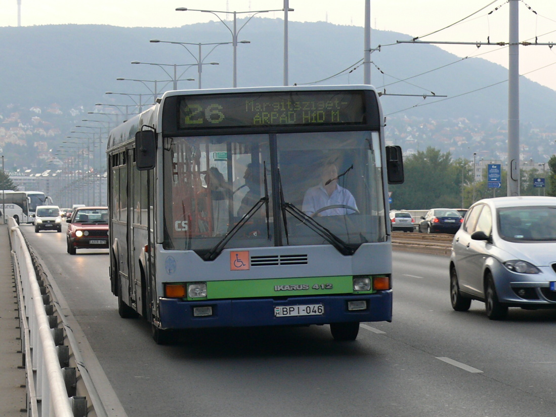Budapest, Ikarus 412.10A № 10-46