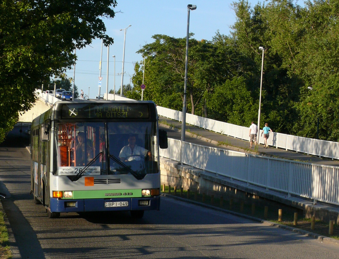 Будапешт, Ikarus 412.10A № 10-49