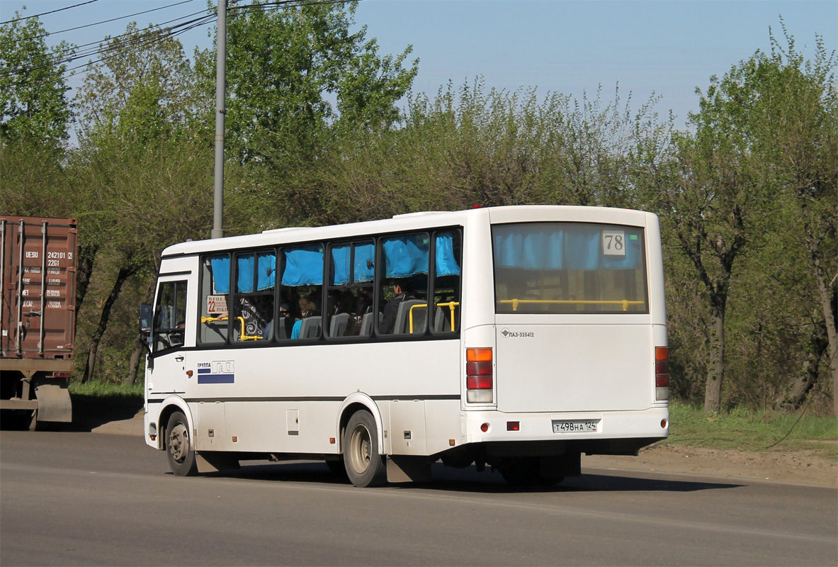 Krasnoyarsk, PAZ-320412-05 (3204CE, CR) No. Т 498 НА 124