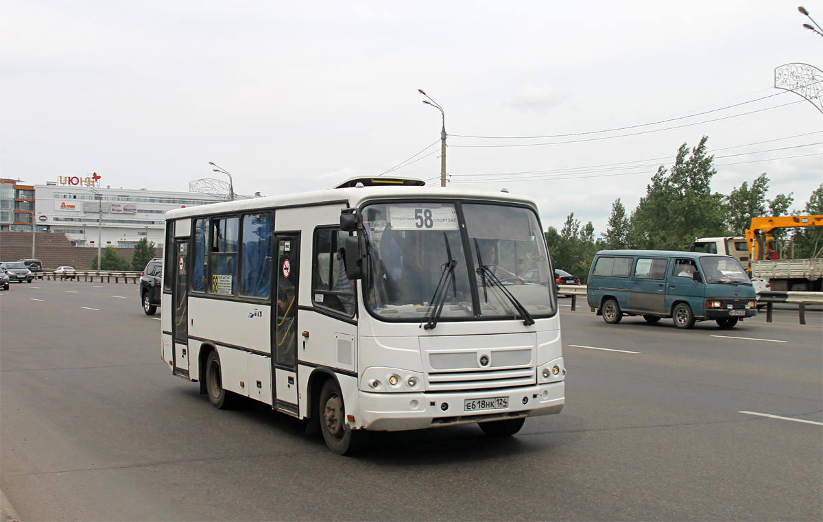 Krasnojarsk, PAZ-320402-03 (32042C) Nr. Е 618 НК 124