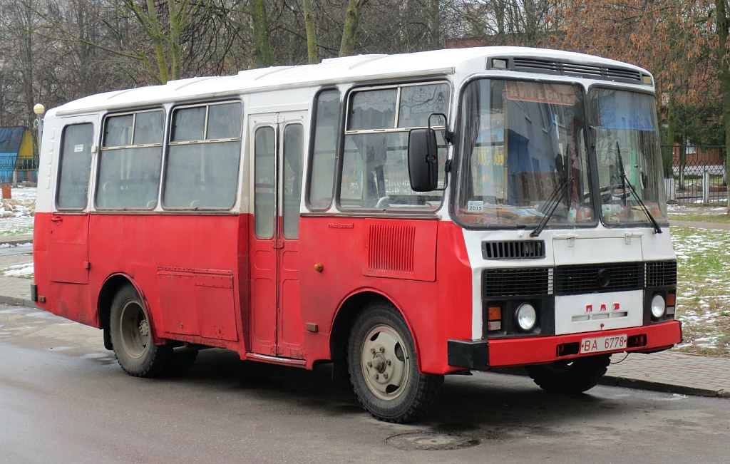 Vitebsk, PAZ-3205 č. ВА 6778