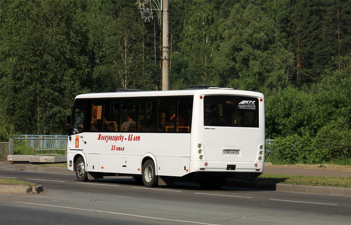 Zheleznogorsk (Krasnoyarskiy krai), PAZ-320414-05 "Vector" (3204ER) № Р 387 НВ 124