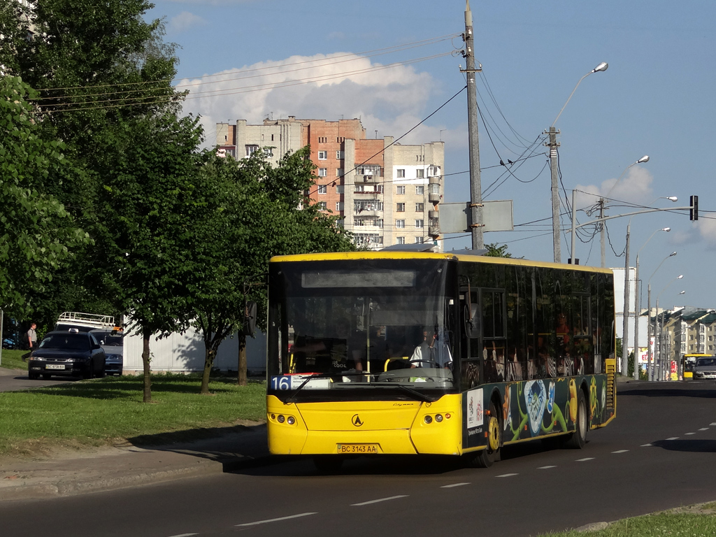 Lviv, LAZ A191F0 # ВС 3143 АА