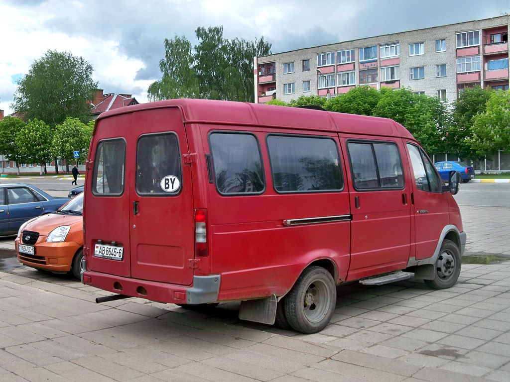 Могилёв, ГАЗ-3221* № АВ 6645-6