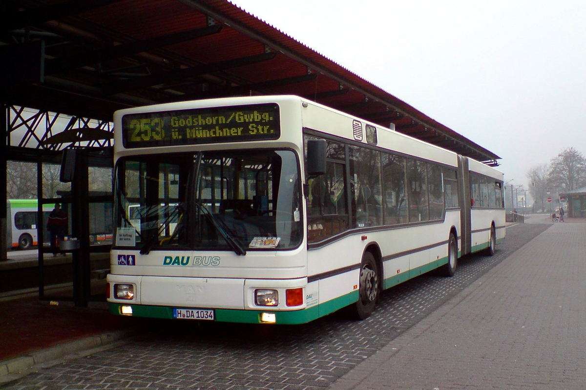 Hannover, MAN A11 NG312 № H-DA 1034