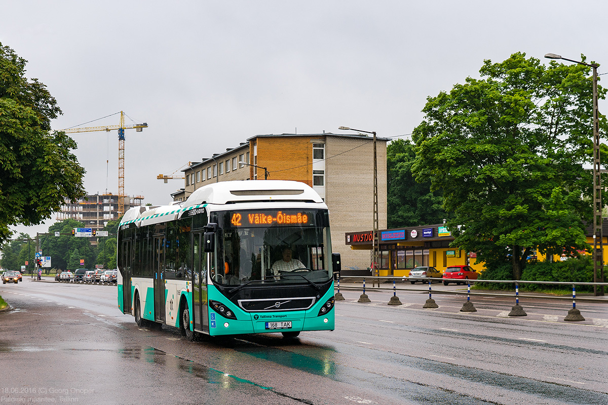 Tallinn, Volvo 7900 Hybrid # 1168