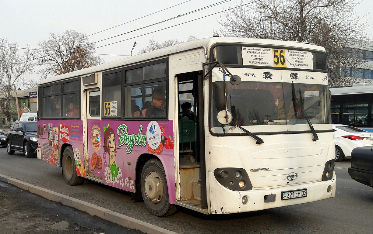 Almaty, Daewoo BS090 (СемАЗ) № 321 CM 02