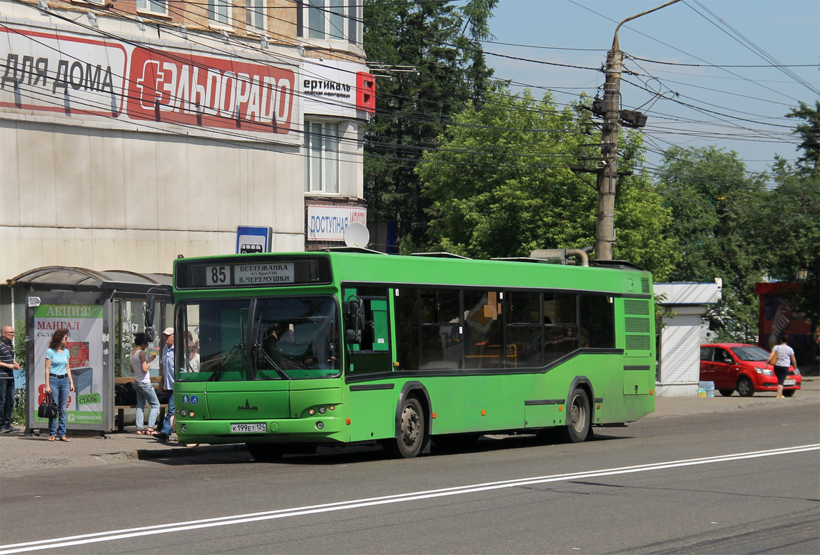 Krasnojarsk, MAZ-103.476 Nr. К 199 ЕТ 124