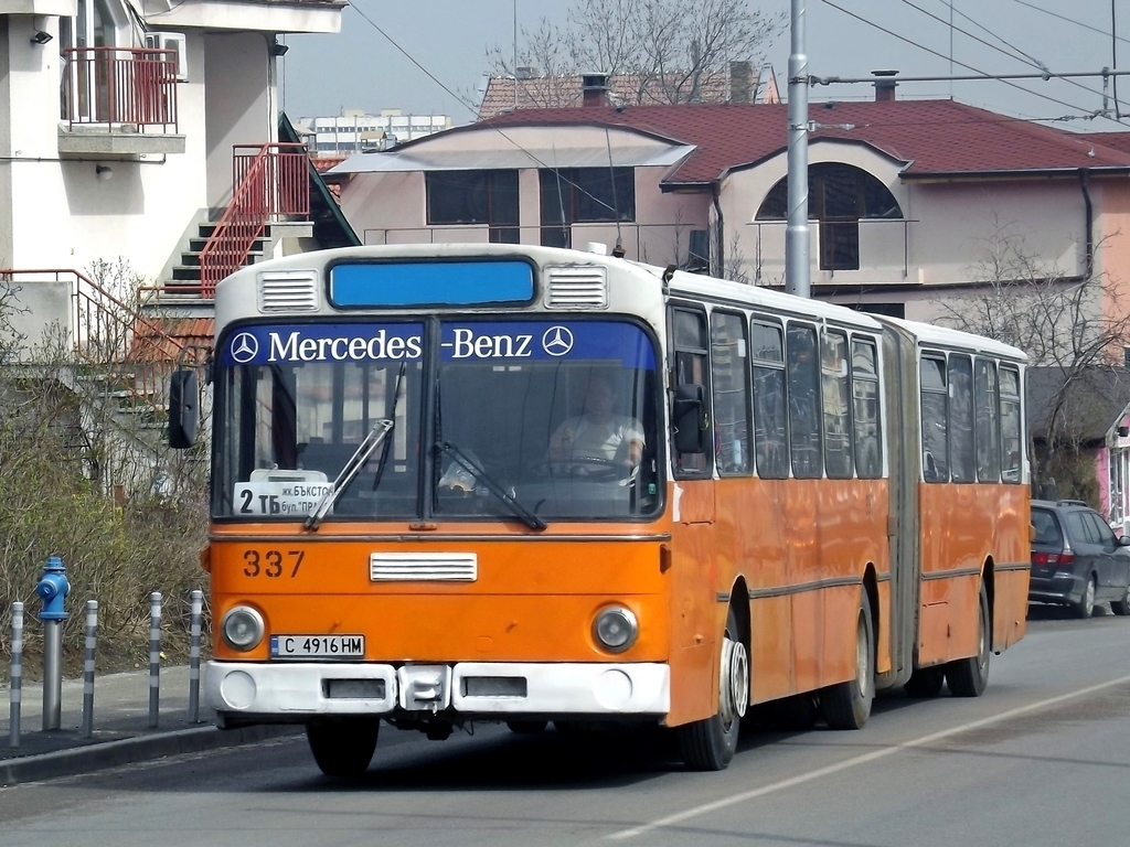 Sofia, Mercedes-Benz O305G nr. 337
