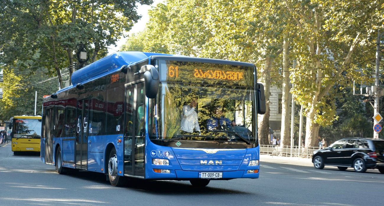 Tbilisi, MAN A21 Lion's City NL313 CNG # TT-009-CB; Tbilisi, Bogdan А144.5 # TTC-441