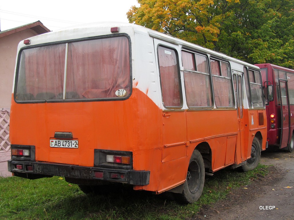 Polotsk, PAZ-3205* No. АВ 4731-2