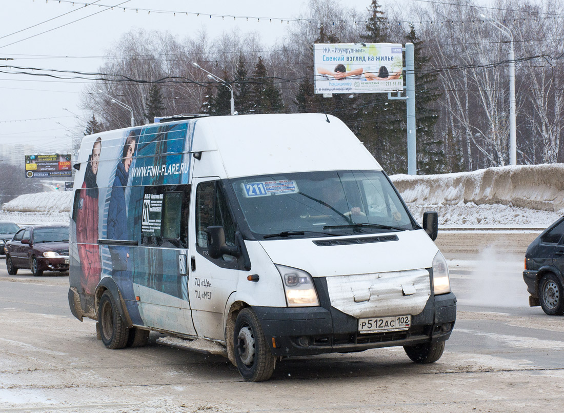 Ufa, Nizhegorodets-222700 (Ford Transit) №: Р 512 АС 102