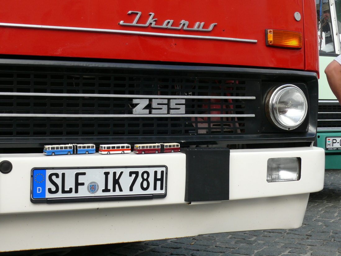 Saalfeld, Ikarus 255.** # SLF-IK 78H; Bus models