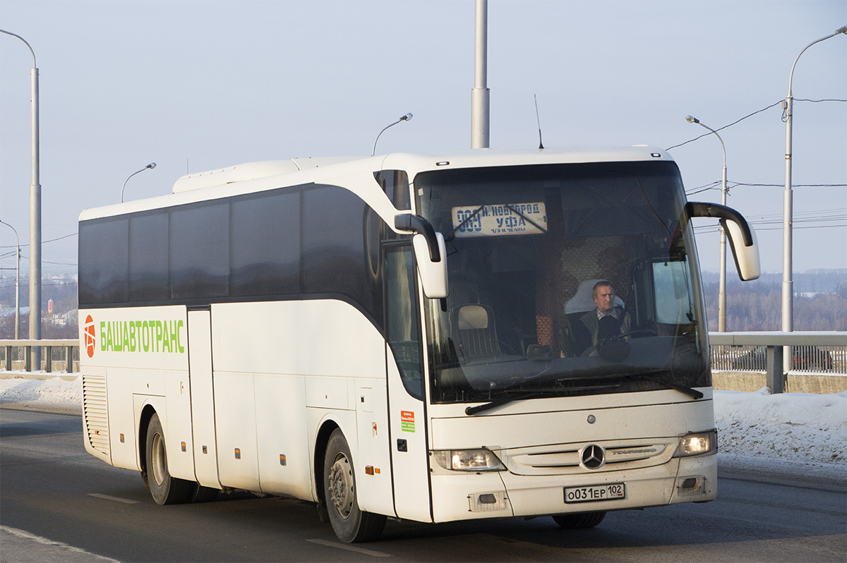 Уфа, Mercedes-Benz Tourismo 15RHD-II № 1350