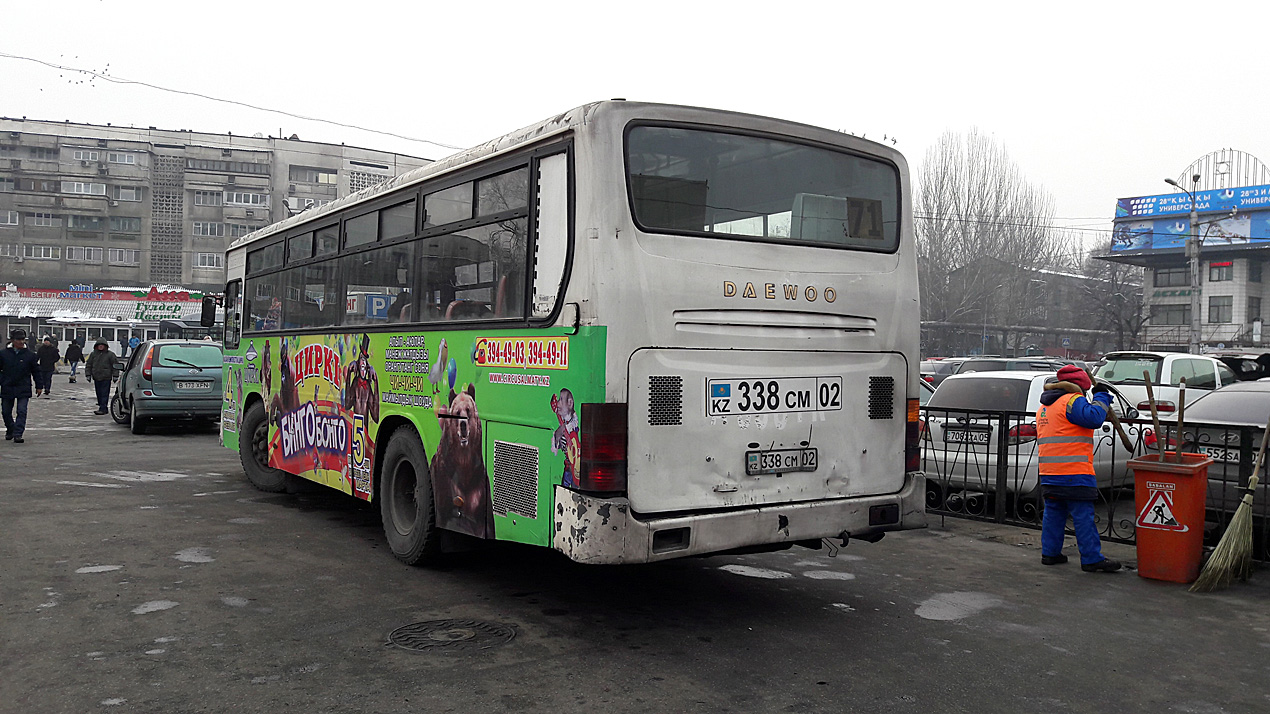 Almaty, Daewoo BS090 (СемАЗ) # 338 CM 02