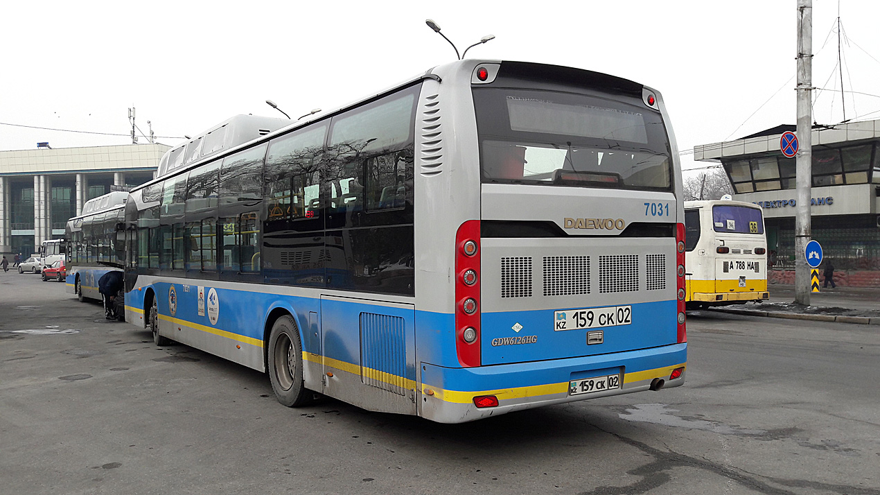 Almaty, Daewoo GDW6126CNG (СемАЗ) # 7031