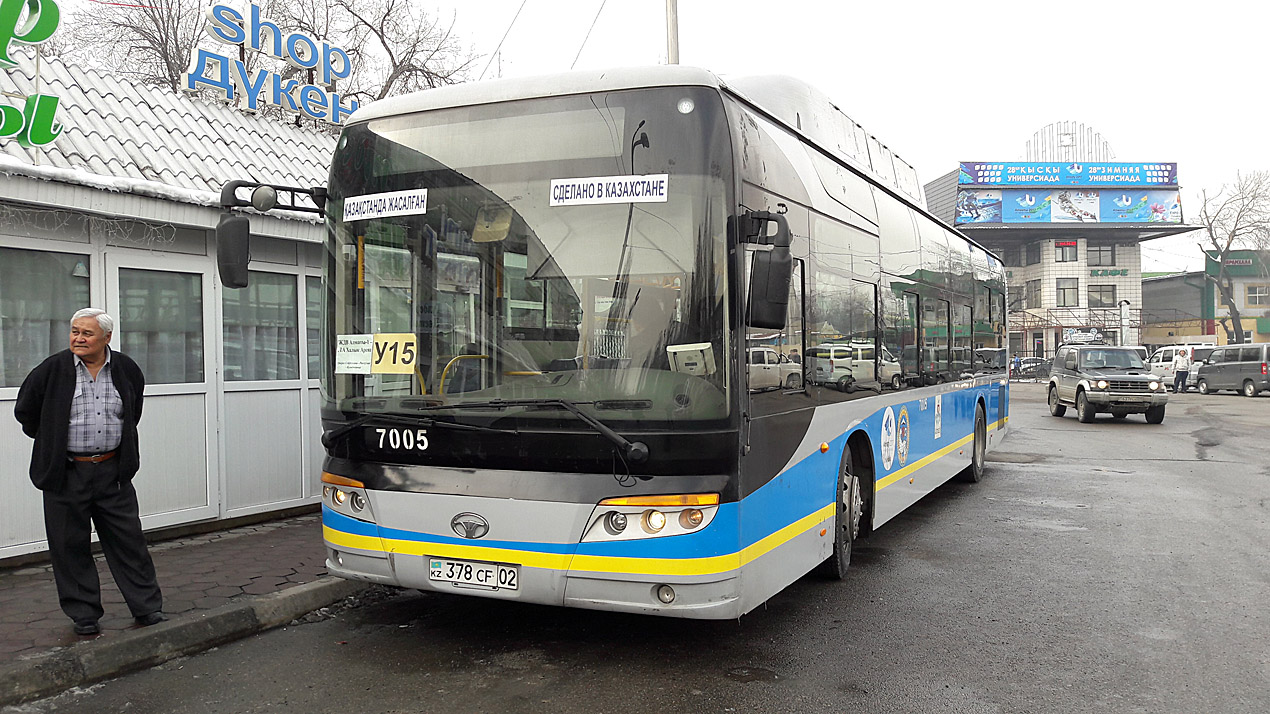 Almaty, Daewoo GDW6126CNG (СемАЗ) nr. 7005