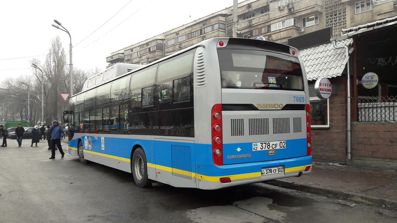 Almaty, Daewoo GDW6126CNG (СемАЗ) # 7005