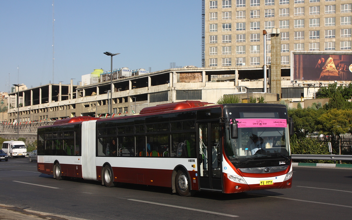 Tehran, Yutong ZK6180HGC-BRT (Iran Khodro) No. 34 232