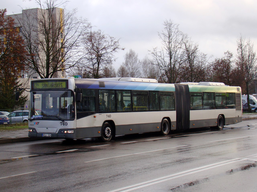 Vilnius, Volvo 7700A # 740