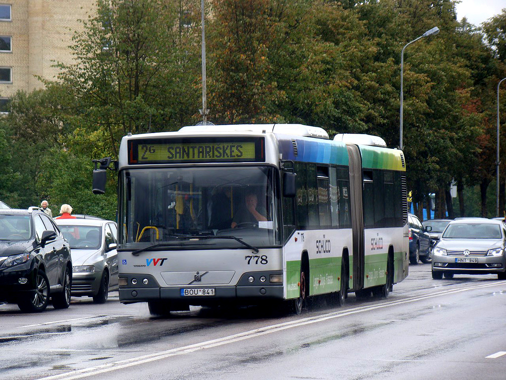 Vilnius, Volvo 7700A # 778