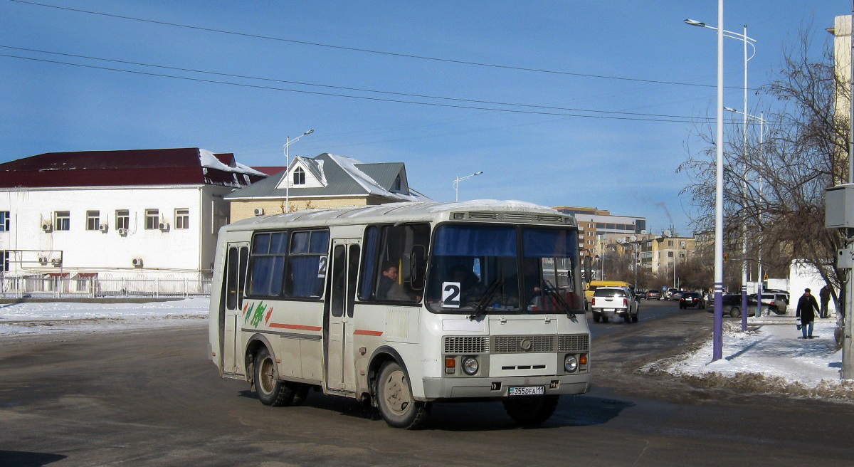 Кызылорда, ПАЗ-32054 (40, K0, H0, L0) № 355 DFA 11