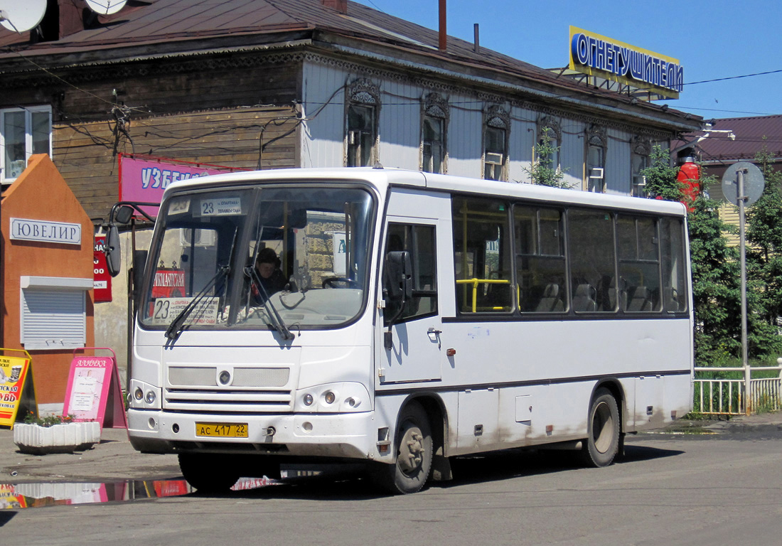Barnaul, PAZ-320402-03 (32042C) No. АС 417 22