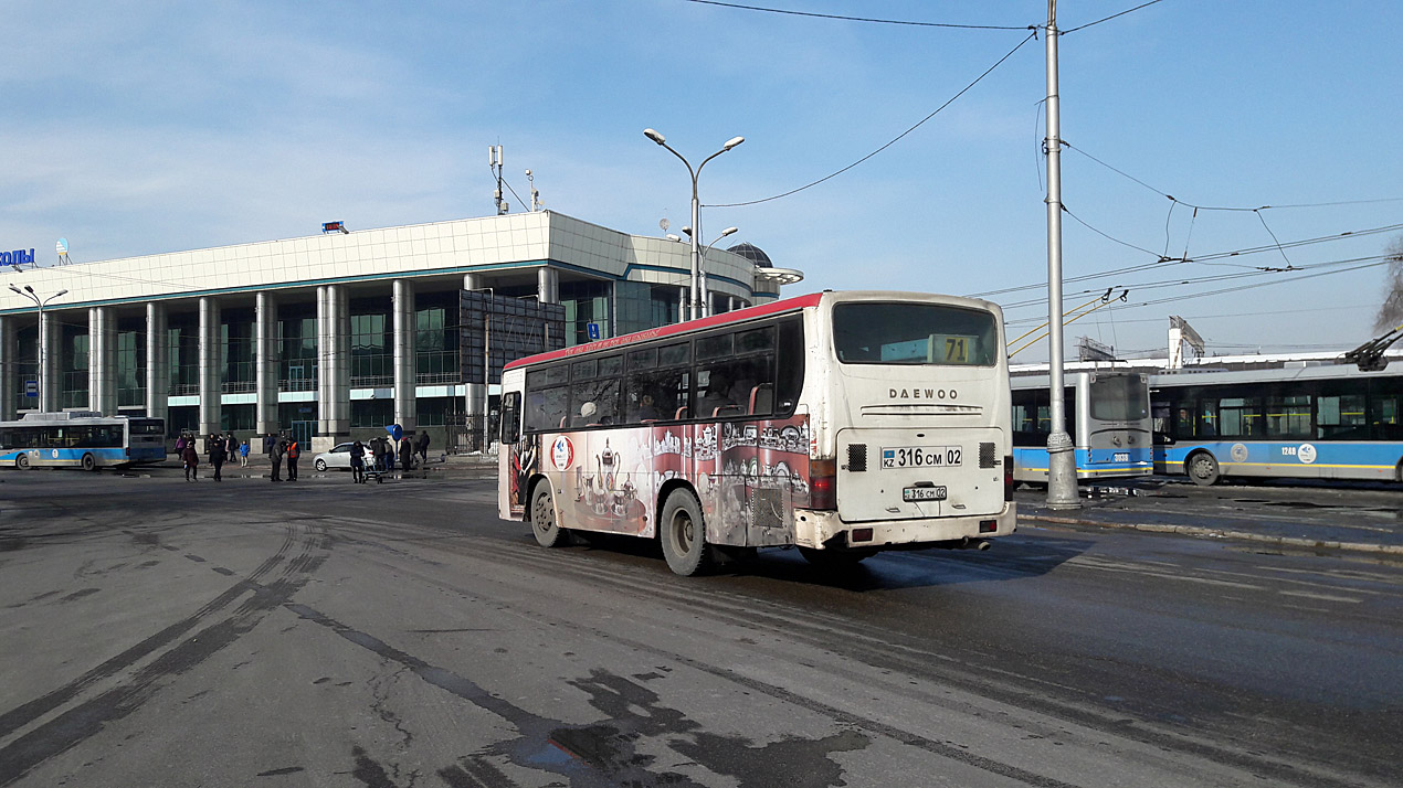 Almaty, Daewoo BS090 (СемАЗ) No. 316 CM 02