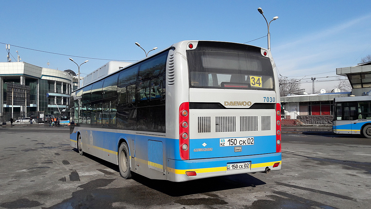 Almaty, Daewoo GDW6126CNG (СемАЗ) № 7030