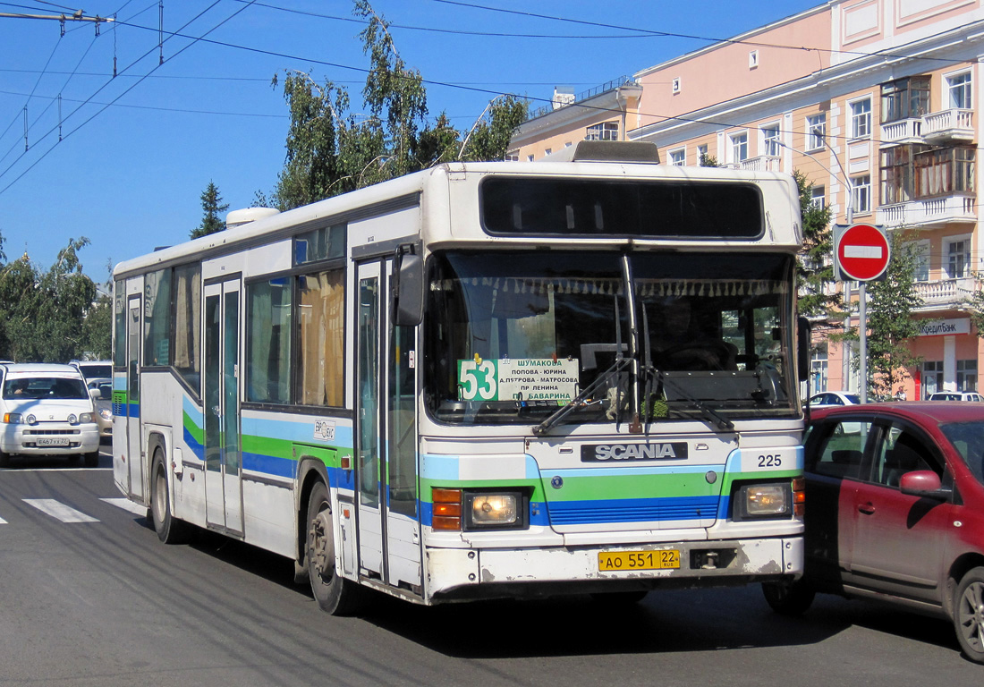 Барнаул, Scania MaxCi № АО 551 22