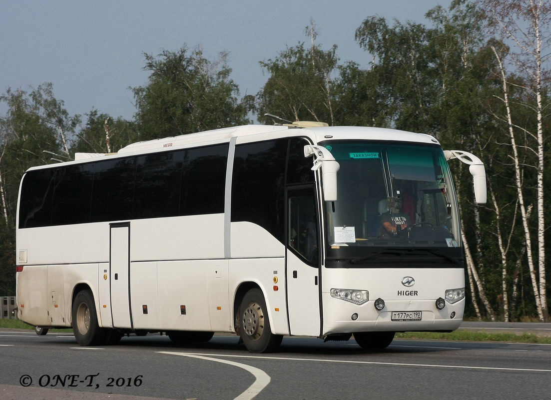 Moscow region, other buses, Higer KLQ6129Q № Т 177 РС 190