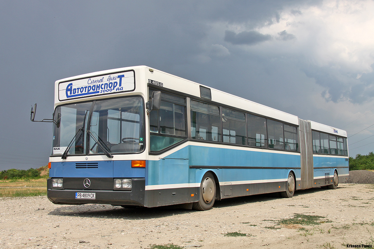 Пловдив, Mercedes-Benz O405G № РВ 4809 СК