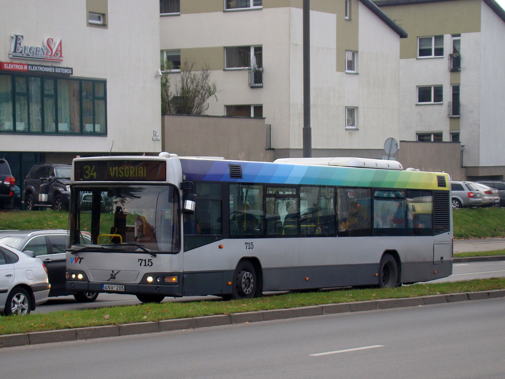 Вильнюс, Volvo 7700 № 715