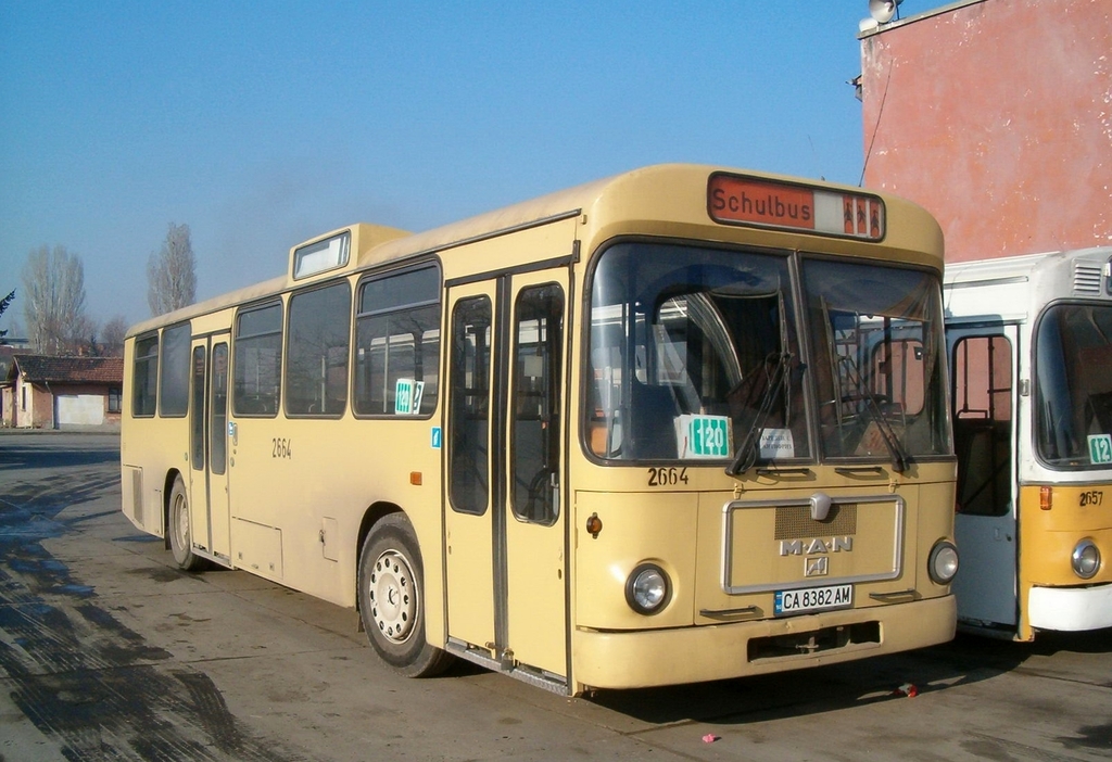 София, MAN SL200 (BVG) № 2664