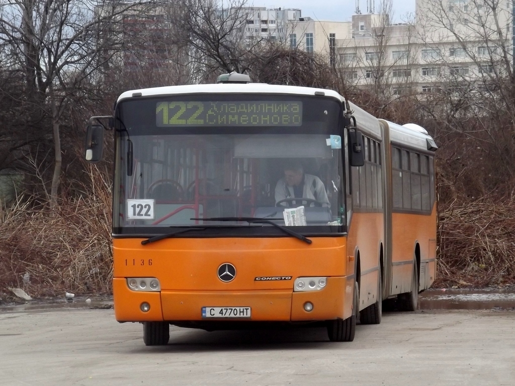 София, Mercedes-Benz O345 Conecto I G № 1136