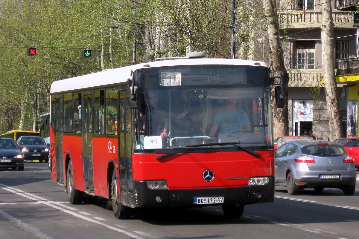 Bělehrad, Mercedes-Benz O345 Conecto I C č. 176