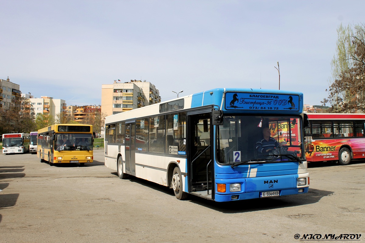 Blagoevgrad, MAN A10 NL202 č. 5564