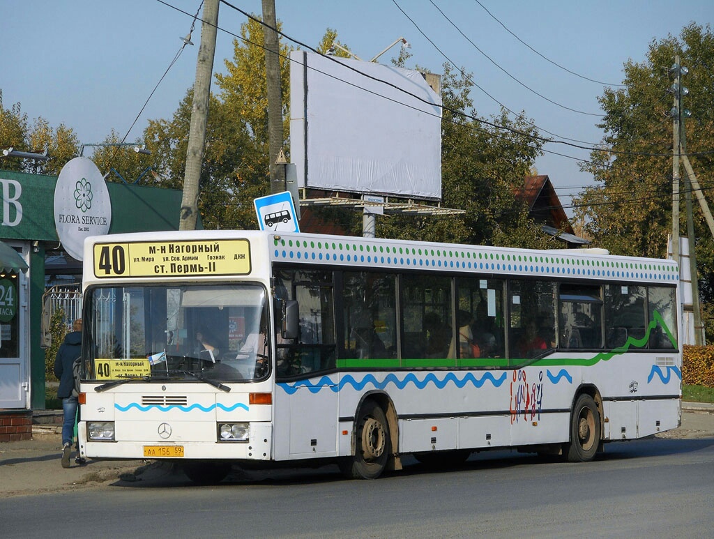 Пермь, Mercedes-Benz O405N2 № АА 156 59