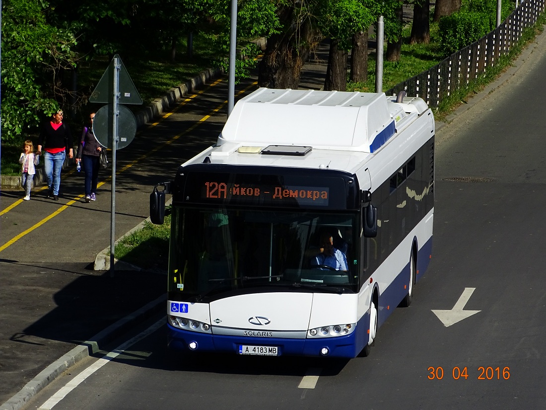 Бургас, Solaris Urbino III 12 CNG № А 4183 МВ
