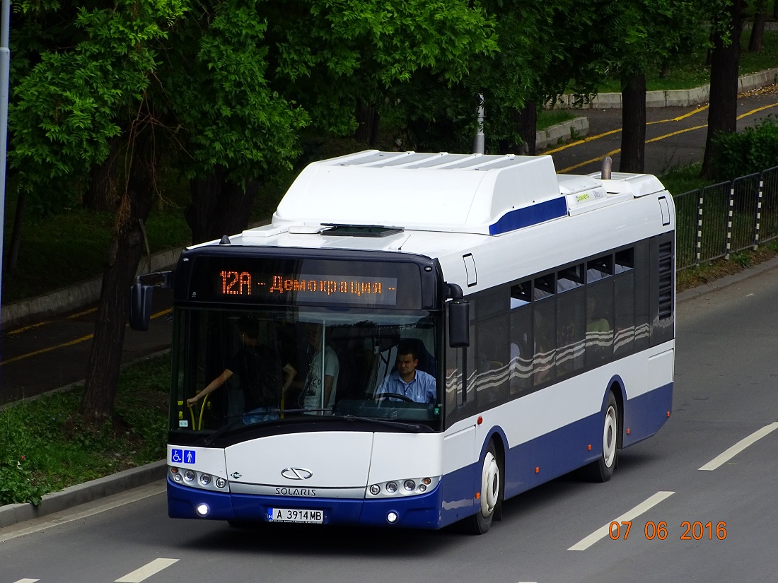 Бургас, Solaris Urbino III 12 CNG № А 3914 МВ