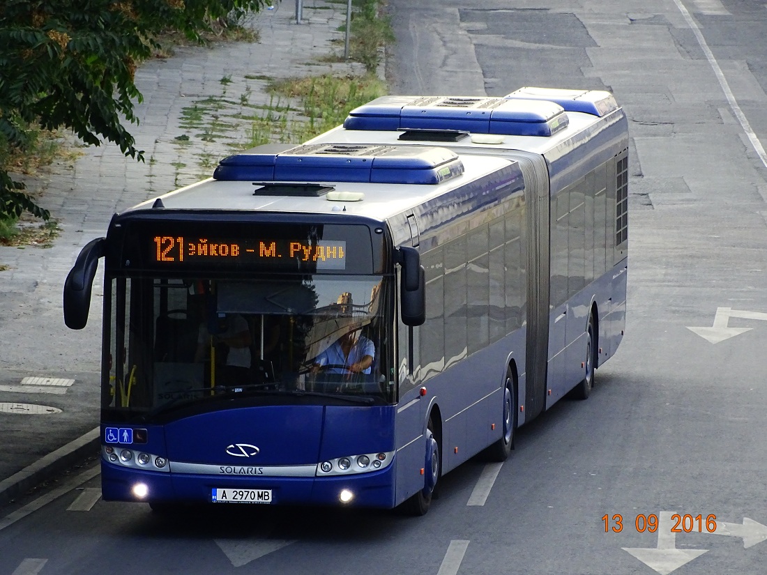 Бургас, Solaris Urbino III 18 № А 2970 МВ
