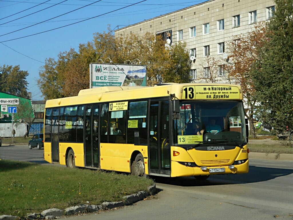 Perm, Scania OmniLink CK95UB 4x2LB # К 713 АС 159