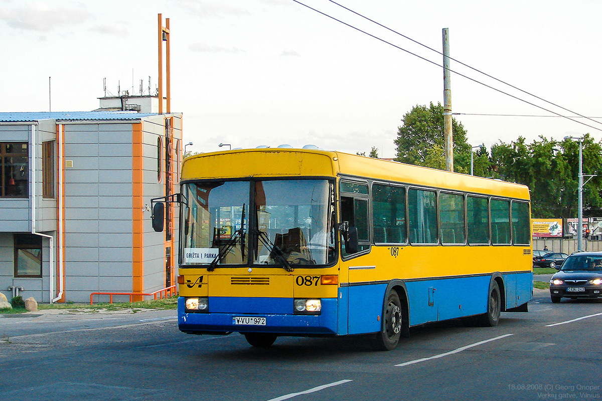 Vilnius, Mercedes-Benz O405 # 087