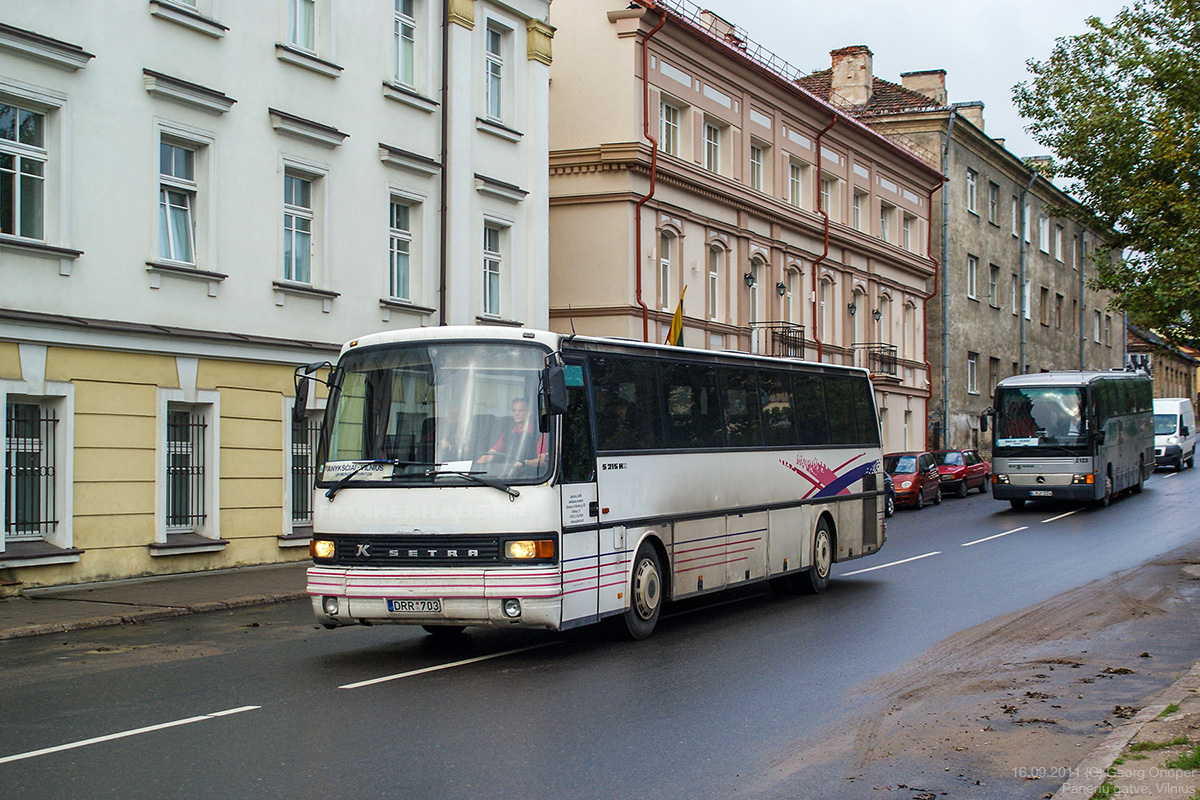 Vilnius, Setra S215HR-GT # DRR 703