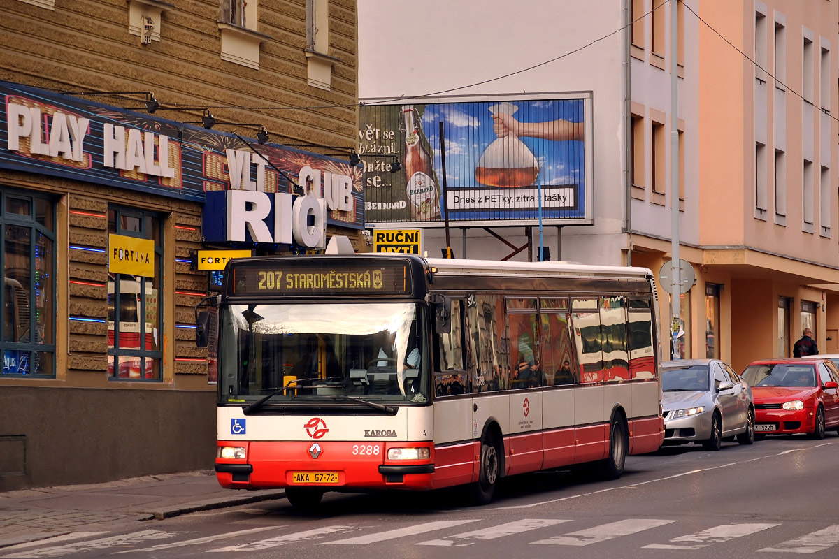 Прага, Karosa Citybus 12M.2070 (Renault) № 3288