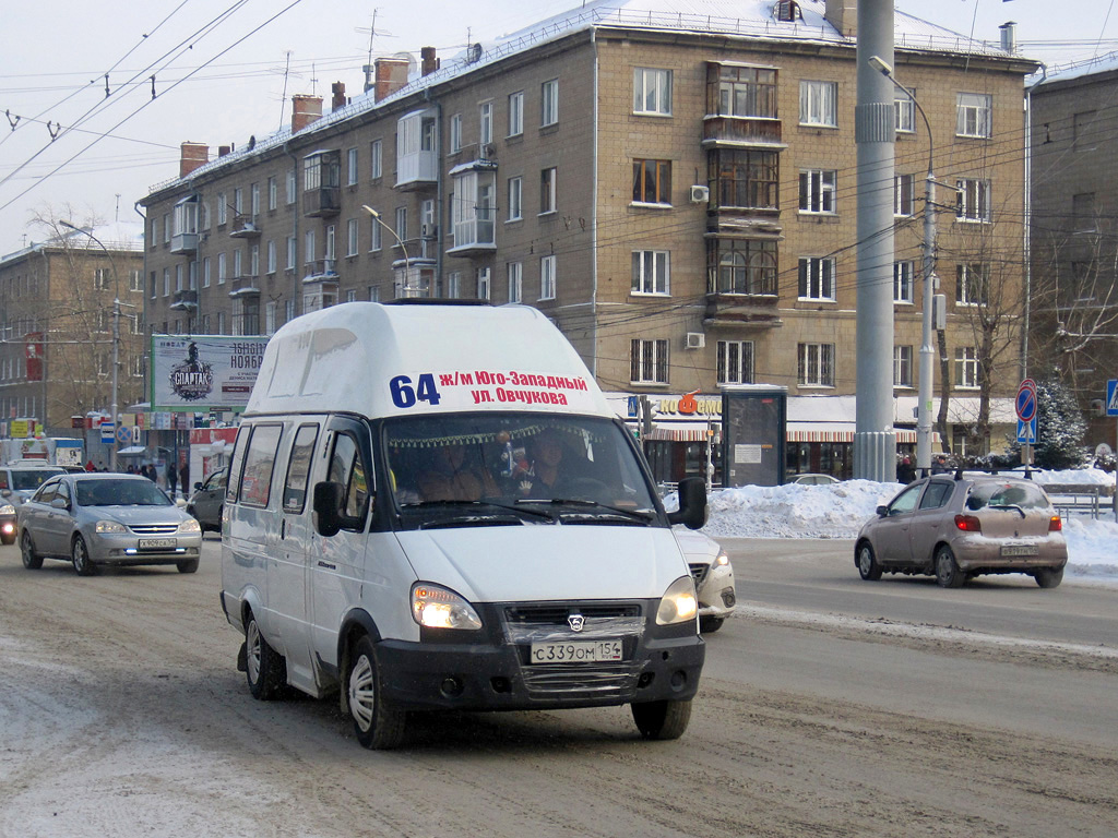 Novosibirsk, Luidor-225000 (GAZ-322133) № С 339 ОМ 154