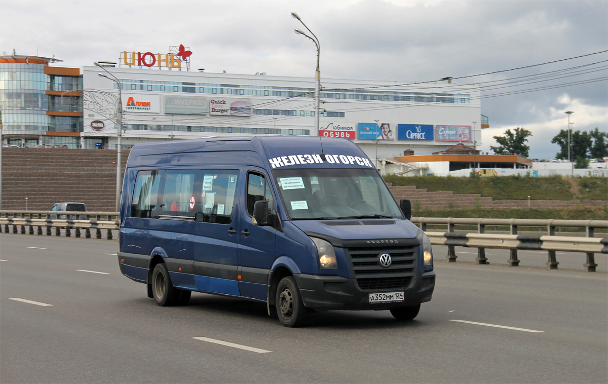 Krasnoyarsk, Volkswagen Crafter I # А 352 ММ 124
